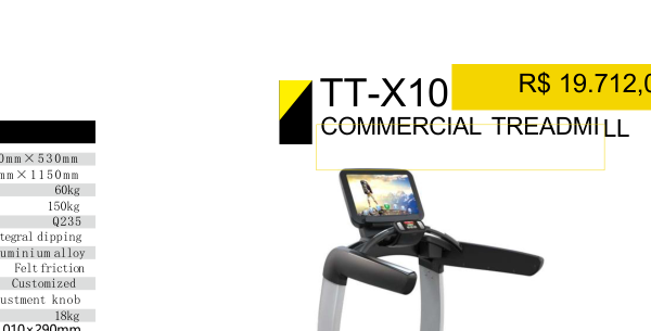 X10 - Commercial Treadmi